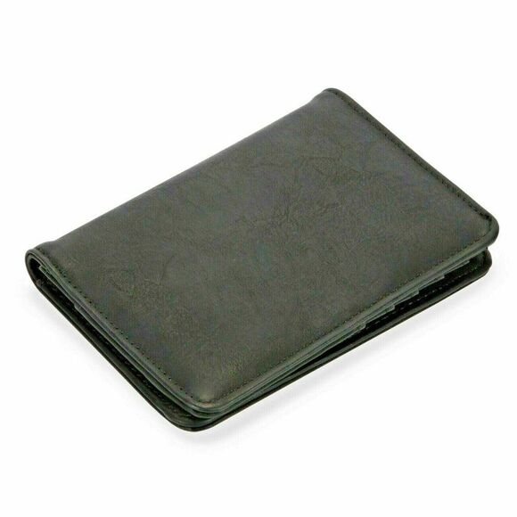 American Tourister Passport Travel Wallet ID Holder 5-Card Slots Slim Black NEW - Picture 1 of 4